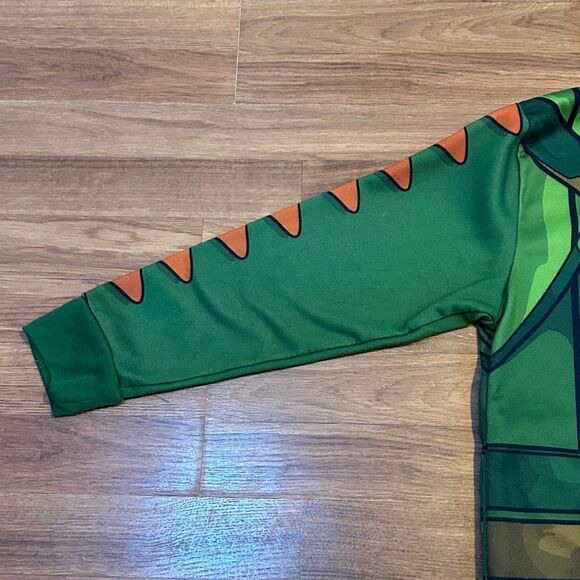 Fortnite Rex Zip-Up Hoodie Jacket Green | Youth Size Medium - Picture 4 of 15